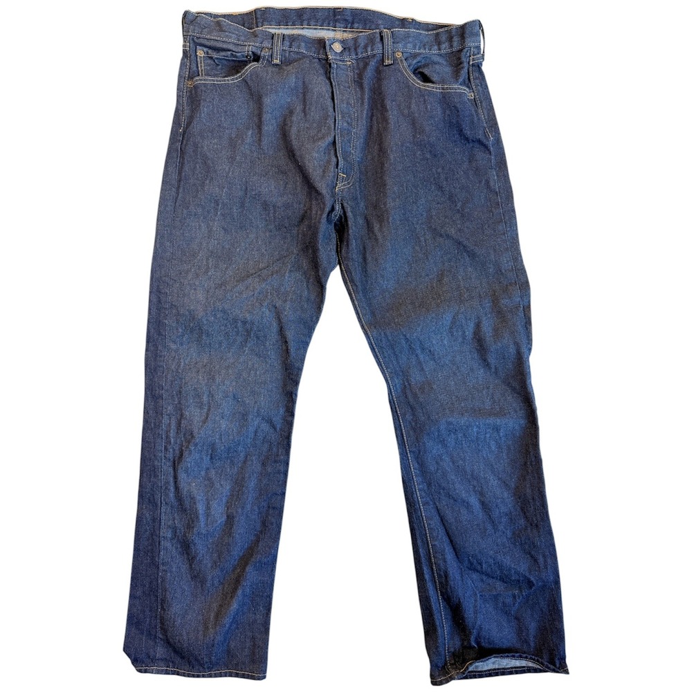 Levi's 501 Original Fit Jeans Men 42x32 Blue Button Fly Straight Leg 00501-2331